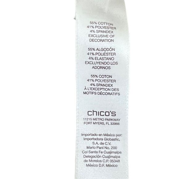 Chico’s Womens Sz 2(L) Drape Front Textured Jacket Long Sleeve NWT Evergreen - Picture 11 of 13